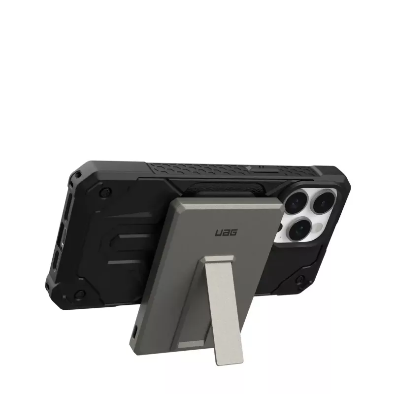 Urban Armor Gear 9B4417113636 Ultra Slim Rugged batería externa inalámbrica magnética, 5000 mAh, 20 W, titanio