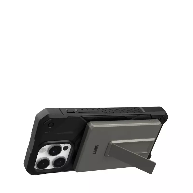 Urban Armor Gear 9B4417113636 Ultra Slim Rugged batería externa inalámbrica magnética, 5000 mAh, 20 W, titanio