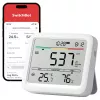 Monitor CO2 SwitchBot Meter Pro — medición de CO2, temperatura y humedad, LCD, pila (AA), carcasa de ABS, 5 V, rango de temp. -20–80°C