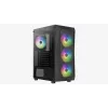 Caja de PC Aerocool Falcon ARGB Midi Tower negra