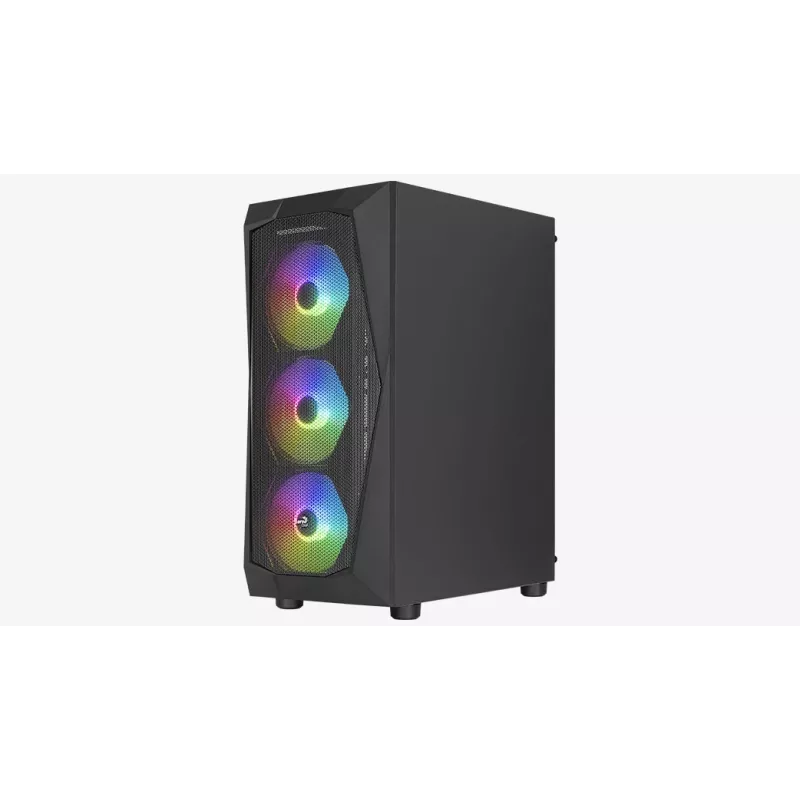 Caja de PC Aerocool Falcon ARGB Midi Tower negra