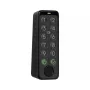Cerradura inteligente SwitchBot Keypad Touch — acceso por código y huella dactilar, negra, pilas CR123A, inalámbrica, 38×36×112 mm