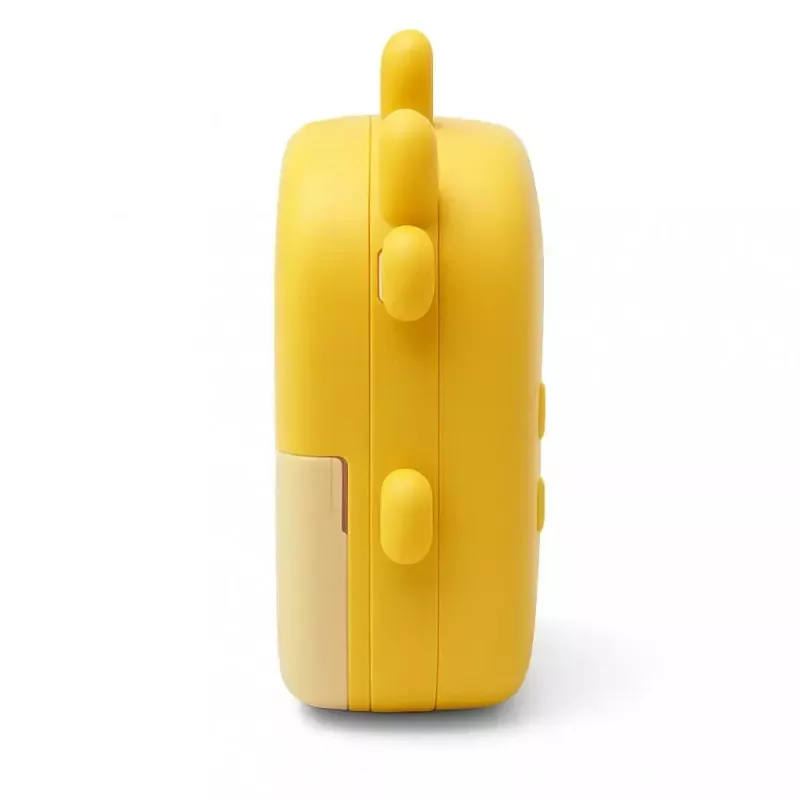 Cámara digital infantil MEDIA-TECH SNAPI MT4108 — 8 MP interpolados, LCD 1280x720, 1000 mAh, USB-C, ranura microSD, amarillo