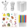 Cámara digital infantil MEDIA-TECH SNAPI MT4108 — 8 MP interpolados, LCD 1280x720, 1000 mAh, USB-C, ranura microSD, amarillo