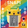 Cámara digital infantil MEDIA-TECH SNAPI MT4108 — 8 MP interpolados, LCD 1280x720, 1000 mAh, USB-C, ranura microSD, amarillo