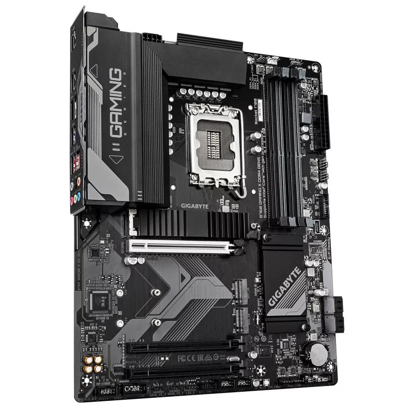 Placa base GIGABYTE B760 GAMING X DDR4 GEN5 – compatible con CPUs Intel Core de 14.ª generación, VRM de 8+1+1 fases, hasta 5333 MHz DDR4 (OC), 3x PCIe 4.0 M.2, 2,5 GbE LAN, USB 3.2 Gen 2