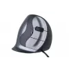 BakkerElkhuizen Evoluent D Medium, diestro, diseño vertical, láser, USB Type-A, 3200 DPI, negro