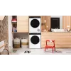 Secadora AMICA AD3S72LHB(E) 7 kg, de libre instalación, carga frontal, indicador LED, control electrónico, blanca