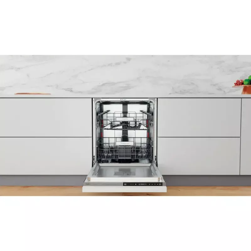 Lavavajillas integrable WHIRLPOOL WIP 4T133 PE S — 14 cubiertos, 60 cm, 43 dB, clase energética D