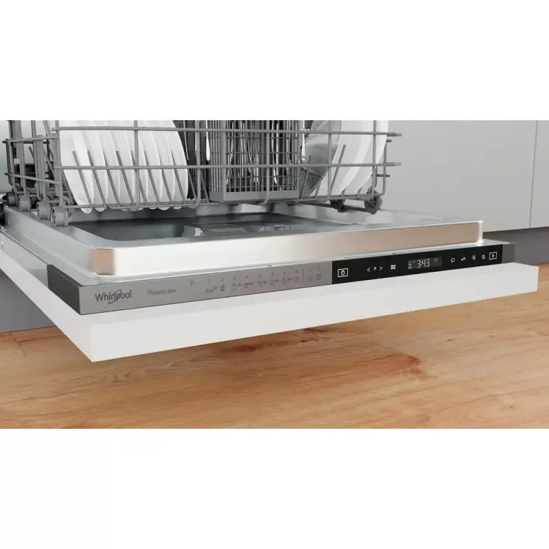 Lavavajillas integrable WHIRLPOOL WIP 4T133 PE S — 14 cubiertos, 60 cm, 43 dB, clase energética D