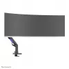 Brazo para monitor gaming Neomounts DS70-256BL1 para pantallas de 24–57 inch, muelle de gas, Topfix, capacidad 30 kg, VESA 75–200 mm