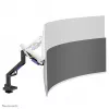 Brazo para monitor gaming Neomounts DS70-256BL1 para pantallas de 24–57 inch, muelle de gas, Topfix, capacidad 30 kg, VESA 75–200 mm