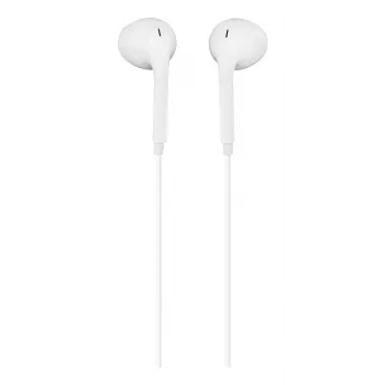 Headset Hama Glow II con cable in-ear llamadas/música blanco