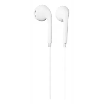 Headset Hama Glow II con cable in-ear llamadas/música blanco