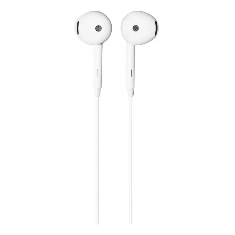 Headset Hama Glow II con cable in-ear llamadas/música blanco