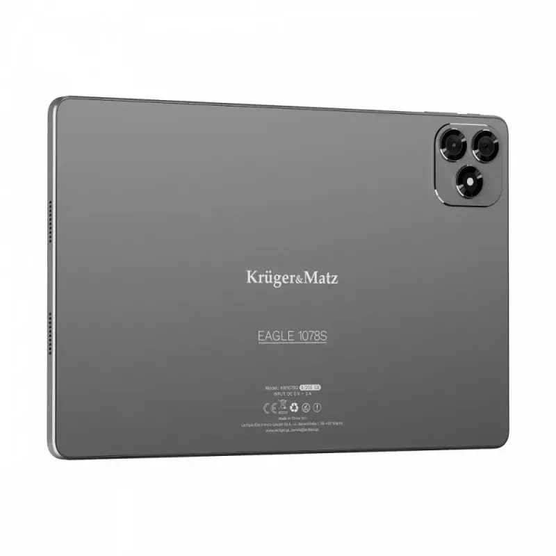 Kruger & Matz Krüger&Matz KM1078S tablet 8 GB RAM 256 GB Octa-Core (10,95) Wi-Fi 5 (802.11ac) Android 15
