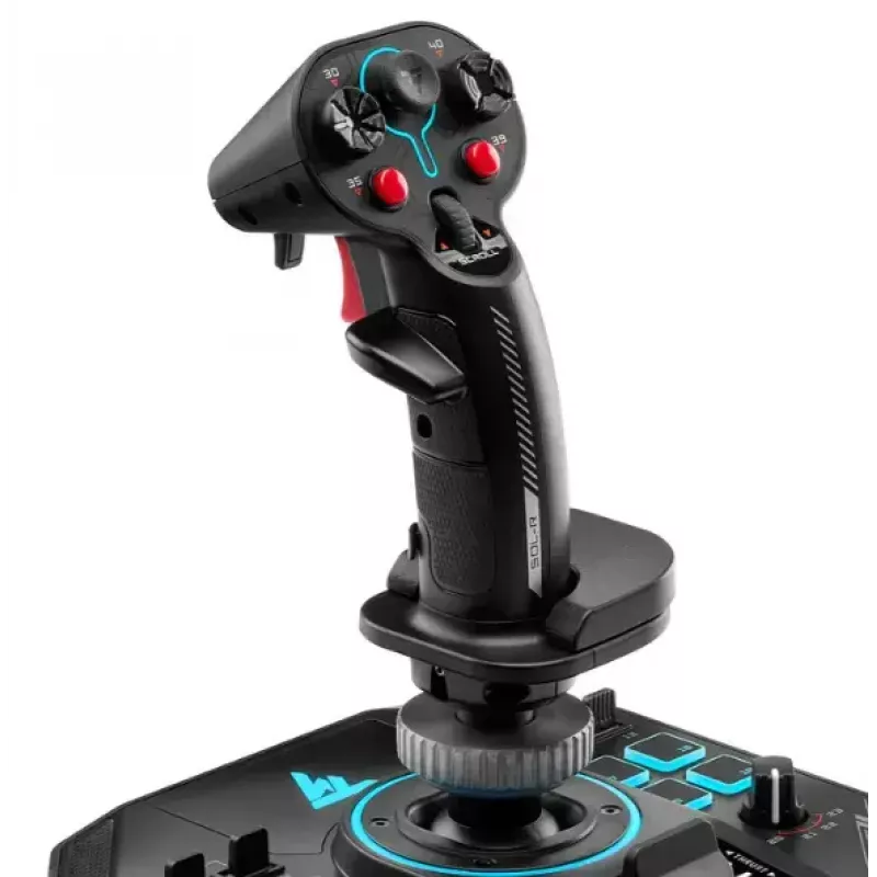 Joystick Thrustmaster Sol-R 4 HOTAS negro USB + palanca de control de motores analógico / digital PC