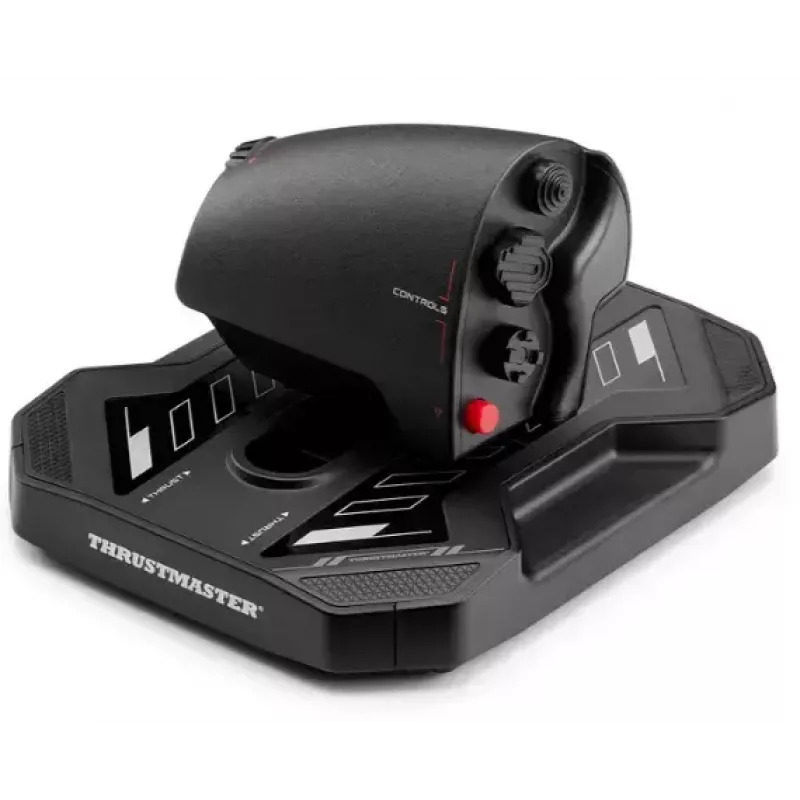 Joystick Thrustmaster Sol-R 4 HOTAS negro USB + palanca de control de motores analógico / digital PC