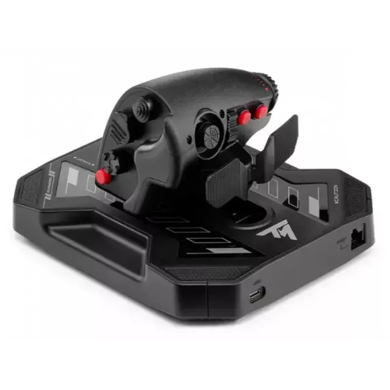 Joystick Thrustmaster Sol-R 4 HOTAS negro USB + palanca de control de motores analógico / digital PC