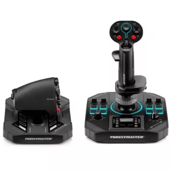 Joystick Thrustmaster Sol-R 4 HOTAS negro USB + palanca de control de motores analógico / digital PC
