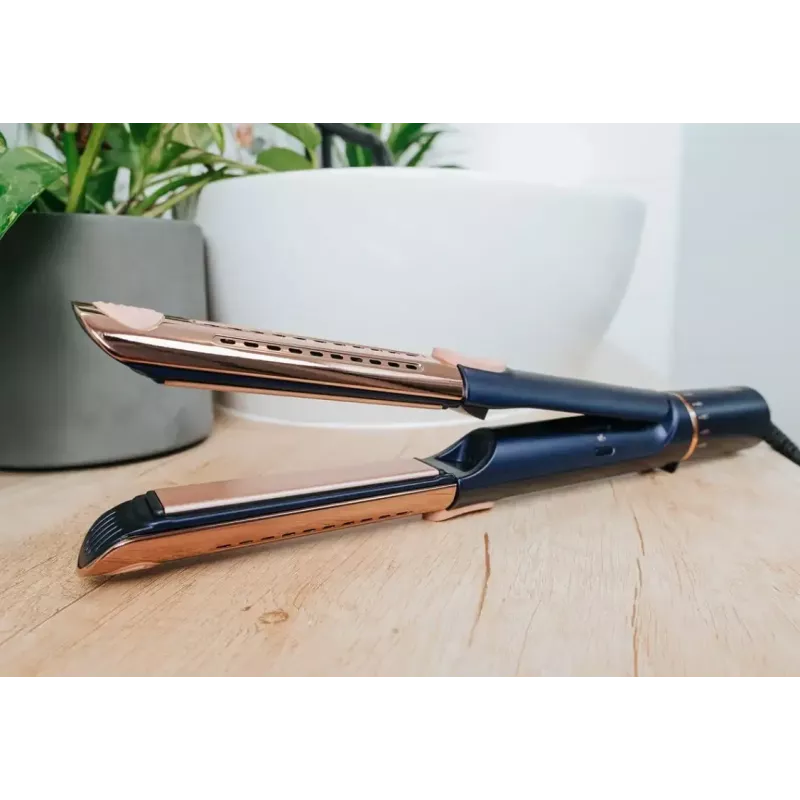 Concept Profi Care VZ8100 plancha de pelo, azul/dorada