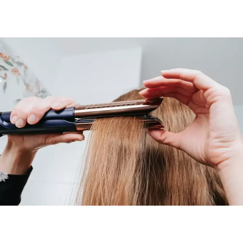 Concept Profi Care VZ8100 plancha de pelo, azul/dorada