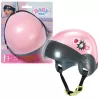 Zapf Creation BABY born 835937 E-Scooter casco para muñeca, 43 cm, rosa/negro, 3+