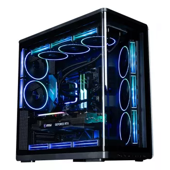 Caja de PC ZALMAN P60 negra Midi Tower — ATX/Mini-ITX, cristal templado, 3 ventiladores laterales de 120 mm + 2 traseros de 120 mm, 290×475×478 mm