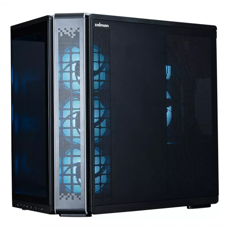 Zalman P60 caja semitorre, negra, 5 ventiladores ARGB
