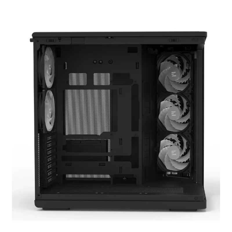 Zalman P60 caja semitorre, negra, 5 ventiladores ARGB