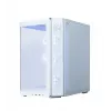 Caja de PC ZALMAN P60 Mid-Tower con 5 ventiladores ARGB, blanca