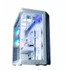 Caja de PC ZALMAN P60 Mid-Tower con 5 ventiladores ARGB, blanca