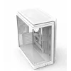 Caja de PC ZALMAN P60 Mid-Tower con 5 ventiladores ARGB, blanca