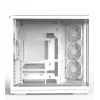 Caja de PC ZALMAN P60 Mid-Tower con 5 ventiladores ARGB, blanca