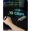 Caja para SSD M.2 SATA/NVMe ICY BOX con USB 3.2 Gen 2 Type-C e iluminación RGB