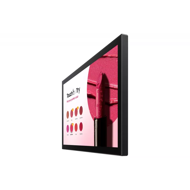 Pantalla plana de señalización digital Samsung QB13C-T 33 cm (13 inch) LCD Wi-Fi 500 cd/m² Full HD negra táctil Tizen 7.0 16/7