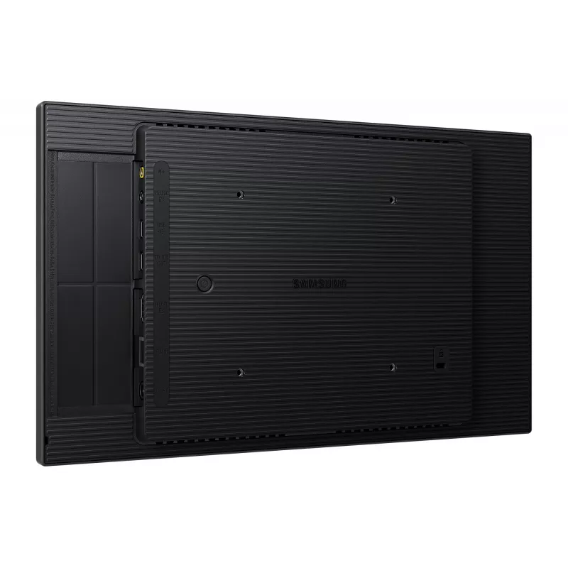Pantalla plana de señalización digital Samsung QB13C-T 33 cm (13 inch) LCD Wi-Fi 500 cd/m² Full HD negra táctil Tizen 7.0 16/7