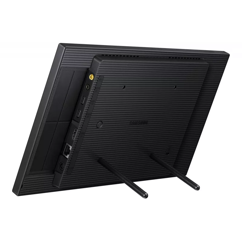 Pantalla plana de señalización digital Samsung QB13C-T 33 cm (13 inch) LCD Wi-Fi 500 cd/m² Full HD negra táctil Tizen 7.0 16/7