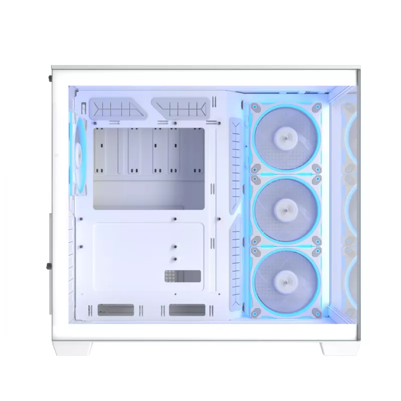 ASUS A32 PLUS TG ARGB caja de ordenador, blanca, cristal templado