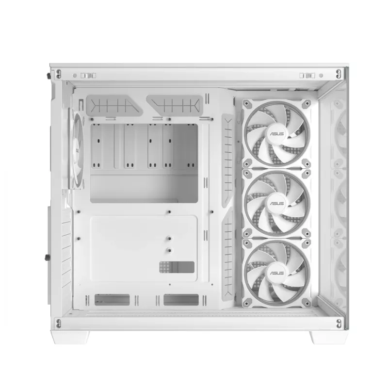 ASUS A32 PLUS TG ARGB caja de ordenador, blanca, cristal templado