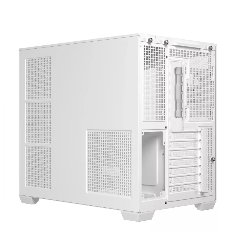 ASUS A32 PLUS TG ARGB caja de ordenador, blanca, cristal templado