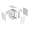 ASUS A32 PLUS TG ARGB caja de ordenador, blanca, cristal templado