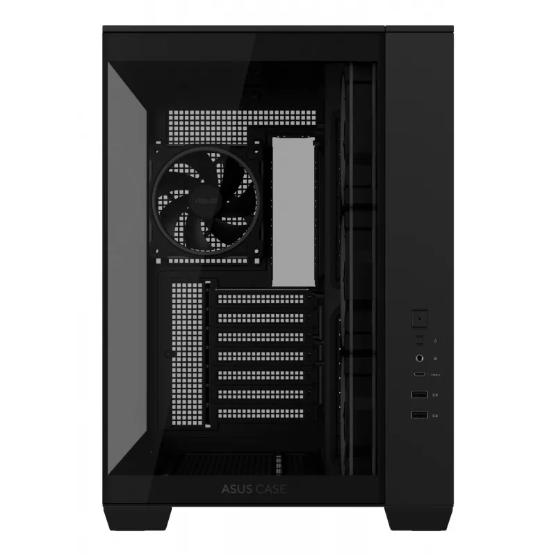 Caja de PC ASUS A32 PLUS TG ARGB, negra, ATX/micro ATX/Mini-ITX
