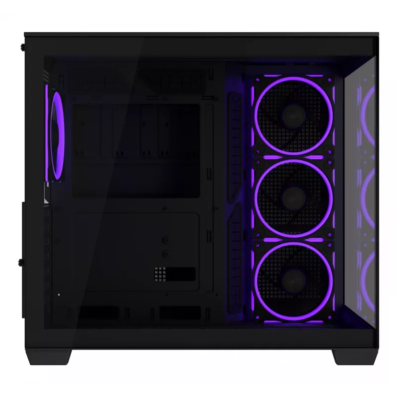Caja de PC ASUS A32 PLUS TG ARGB, negra, ATX/micro ATX/Mini-ITX
