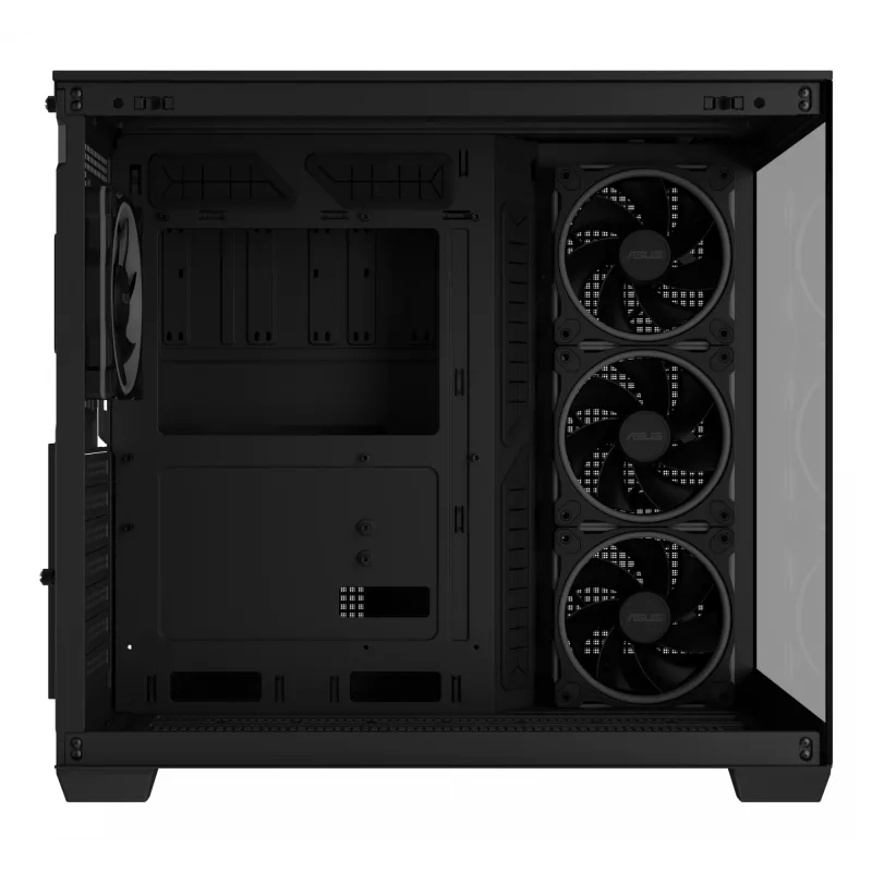 Caja de PC ASUS A32 PLUS TG ARGB, negra, ATX/micro ATX/Mini-ITX