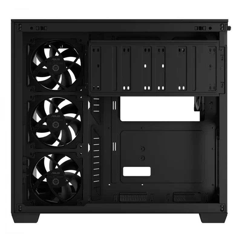 Caja de PC ASUS A32 PLUS TG ARGB, negra, ATX/micro ATX/Mini-ITX