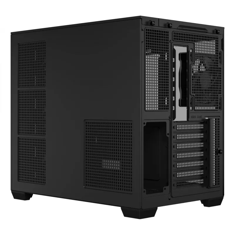 Caja de PC ASUS A32 PLUS TG ARGB, negra, ATX/micro ATX/Mini-ITX