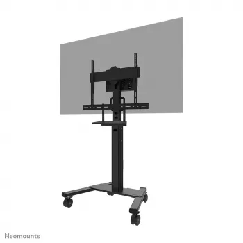 Kit de bandeja para portátil Neomounts AV45-500BL para pantallas de 43 a 110 pulgadas, VESA hasta 600x400, máx. 2,5 kg, 900×242×640 mm