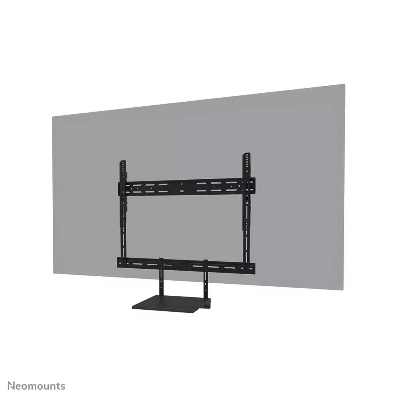 Kit de bandeja para portátil Neomounts AV45-500BL para pantallas de 43 a 110 pulgadas, VESA hasta 600x400, máx. 2,5 kg, 900×242×640 mm
