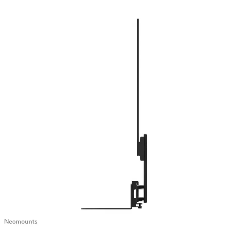 Kit de bandeja para portátil Neomounts AV45-500BL para pantallas de 43 a 110 pulgadas, VESA hasta 600x400, máx. 2,5 kg, 900×242×640 mm